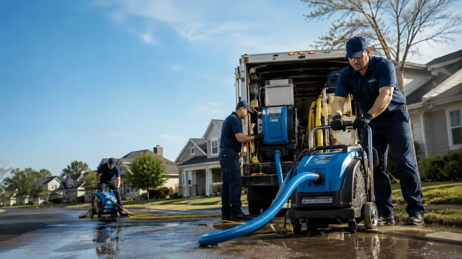 Flood Damage Cleanup in Fort Towson, OK